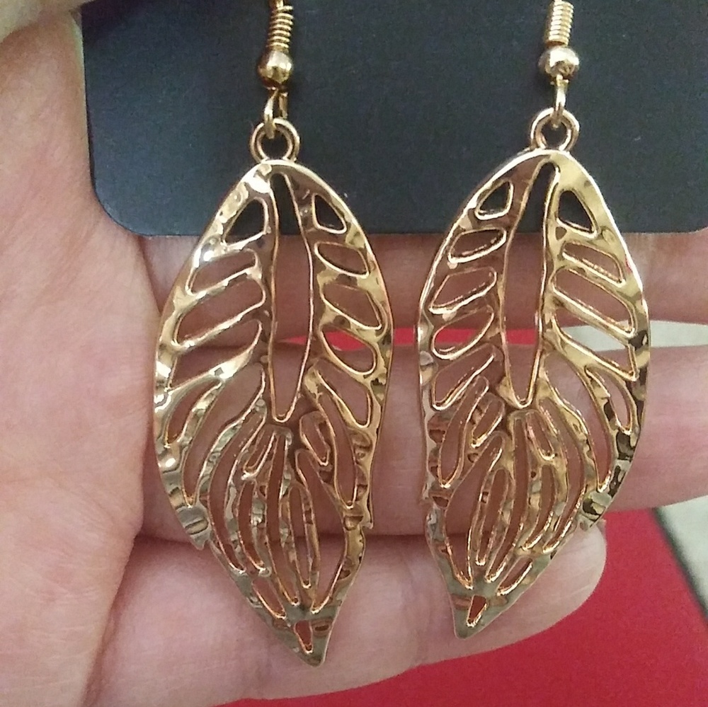 Angel wings earrings